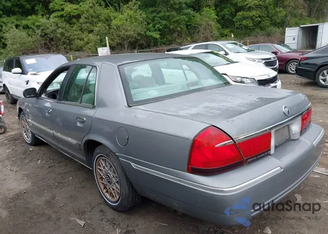 2000 Mercury Grand Marquis Gs из США, поврежденный, VIN 2MEFM74W9YX631315